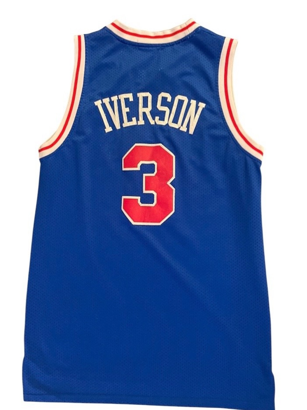Vintage Philadelphia 76ers Allen Iverson #3 Jersey LeBron James Sixers